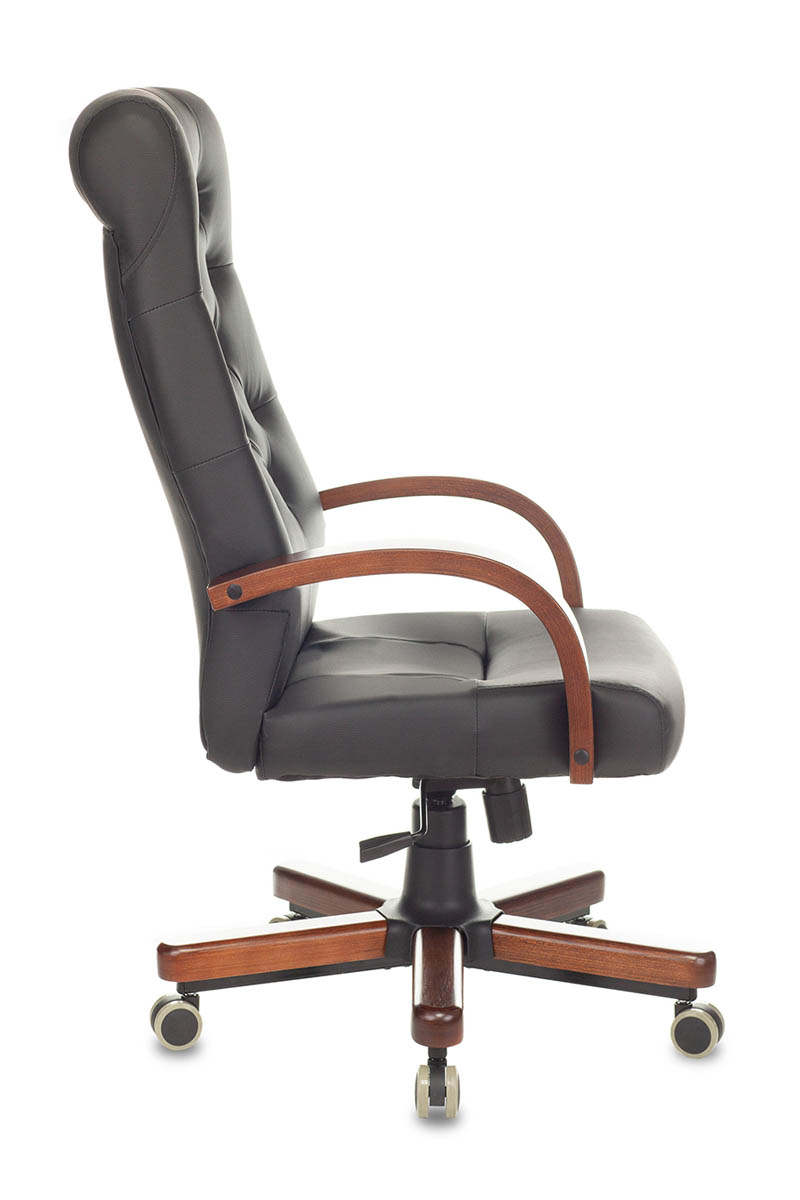 Кресло руководителя Бюрократ T-9928WALNUT/ECO экокожа